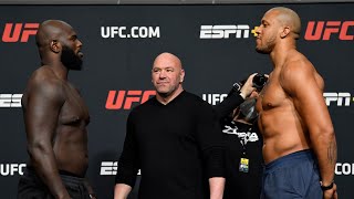 UFC Vegas 20: Weigh-in Faceoffs