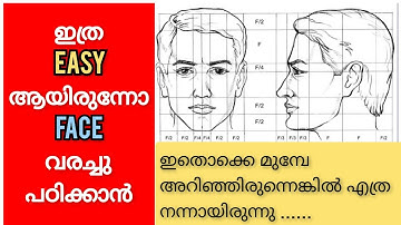 How to: Draw Face | Easy Beginner Proportion Tutorial
