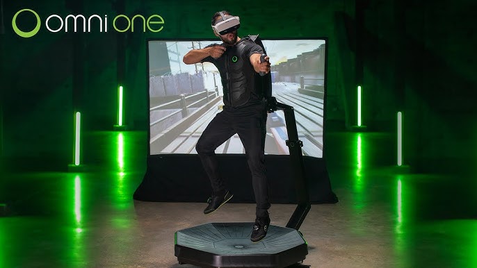 Streng Ren skarp Omni One VR Platform - 360 Omni Directional Treadmill - YouTube