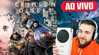 jogando CRIMSON DESERT no XBOX SERIES S e PC