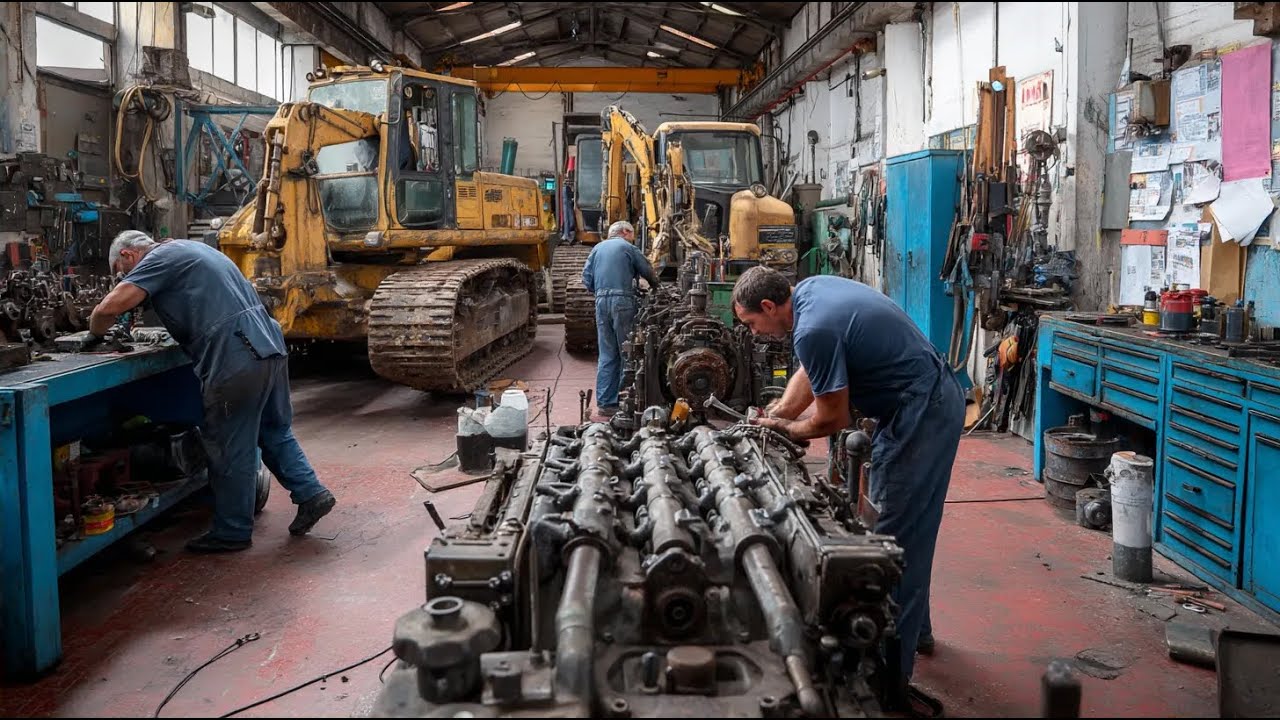 МЕГА - ПРОЕКТ: ВОЗРОЖДЕНИЕ ДИЗЕЛЬНОГО СЕРДЦА ИЗ СТАРЫХ ЗАПЧАСТЕЙ