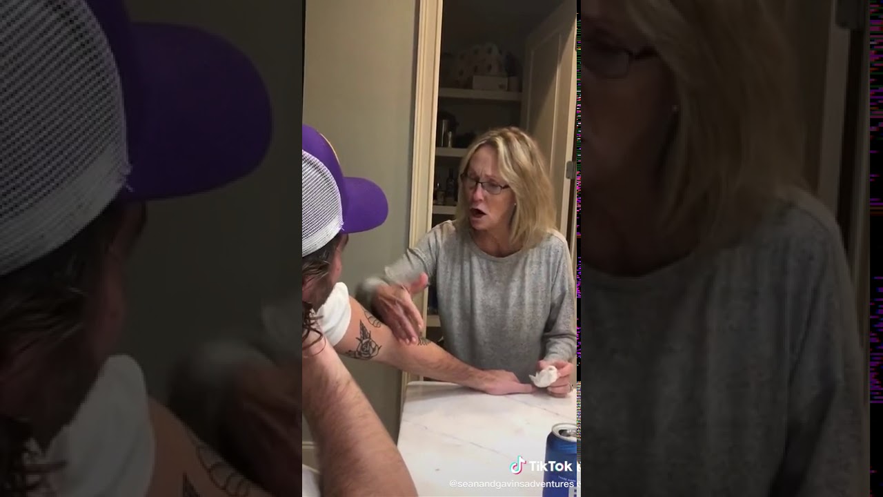 Mom has a breakdown over her sons tattoos