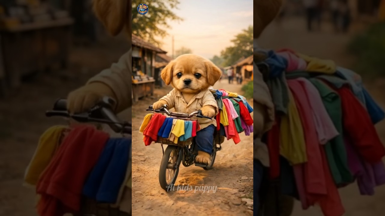 “Poor puppy gave clothes to the children with his remaining earnings 