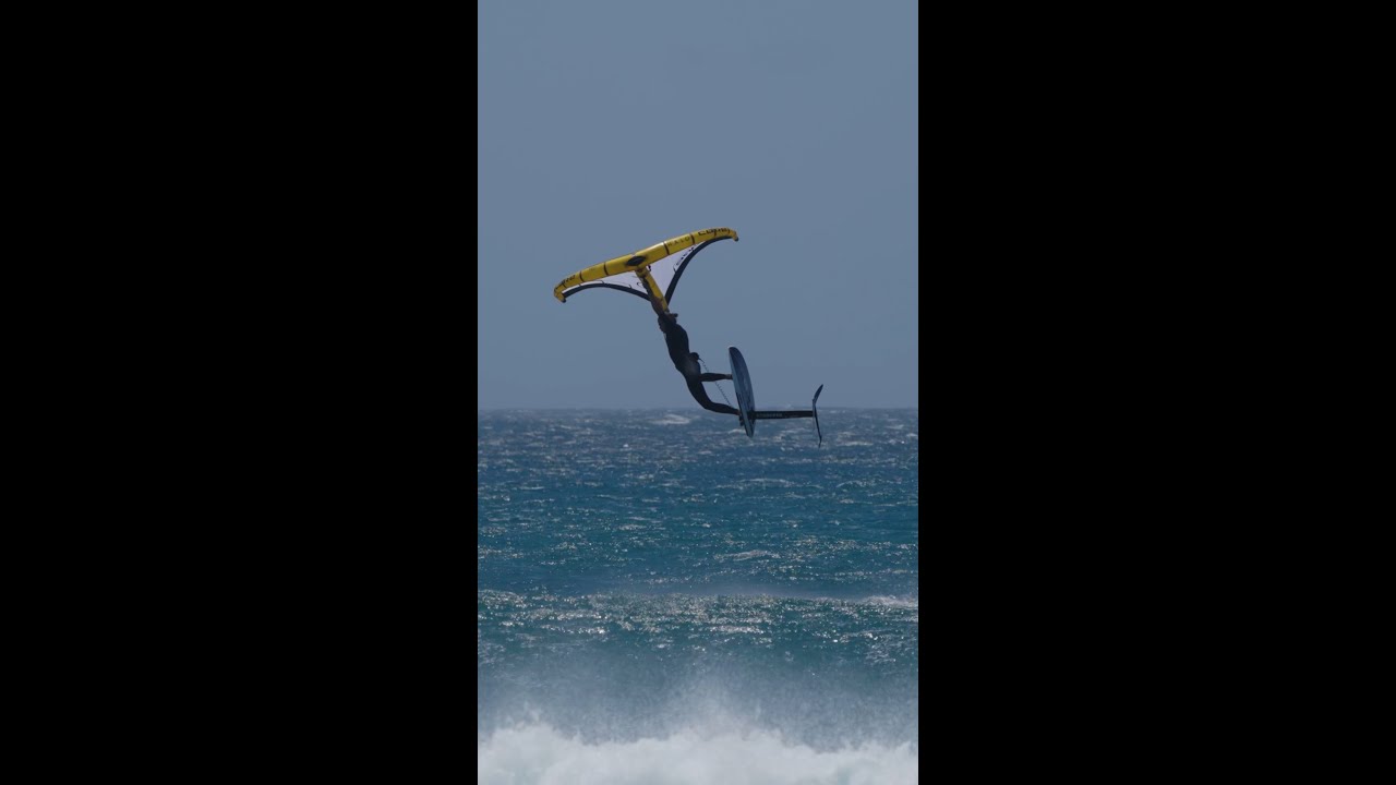 Epic Wingfoiling with Smooth Lines in St. Francis, South Africa!