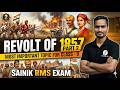Revolt of 1857 — Part 2 | Class 9 Sainik School & RMS Entrance History Guide 2027 🔥