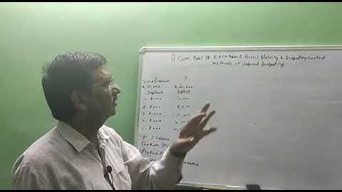 B. Com part III methods of Capital Budgeting By Dr. C. P. Gupta