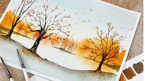 watercolor step by step for biginners easily