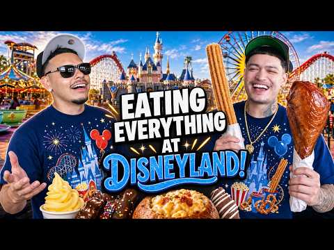WE ATE EVERYTHING AT DISNEY