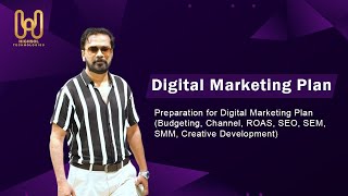 Preparation for Digital Marketing Plan(Budgeting, Channel, ROAS, SEO, SEM, SMM, Creative Development