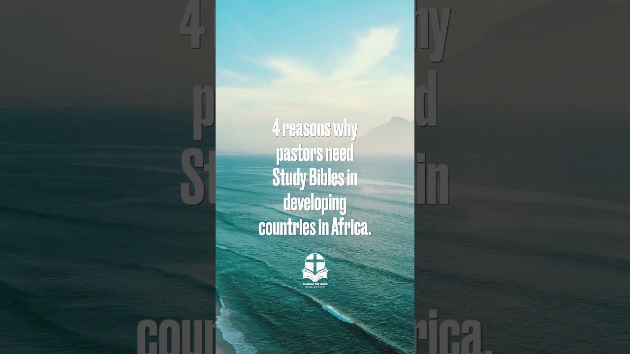 Four Reasons Study Bibles Are Needed!