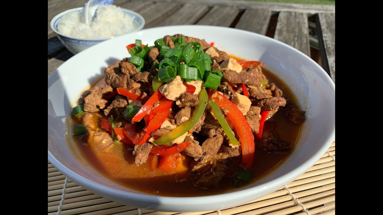 Wieprzowina po syczuańsku.