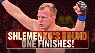 Alexander Shlemenkos Round One Finishes But They Get Faster Each Time