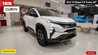 All New Tata Curvv Accomplished S Diesel 1.5 Turbo MT 🔥 Price, Features & Prices ✨ Best Coupe SUV?
