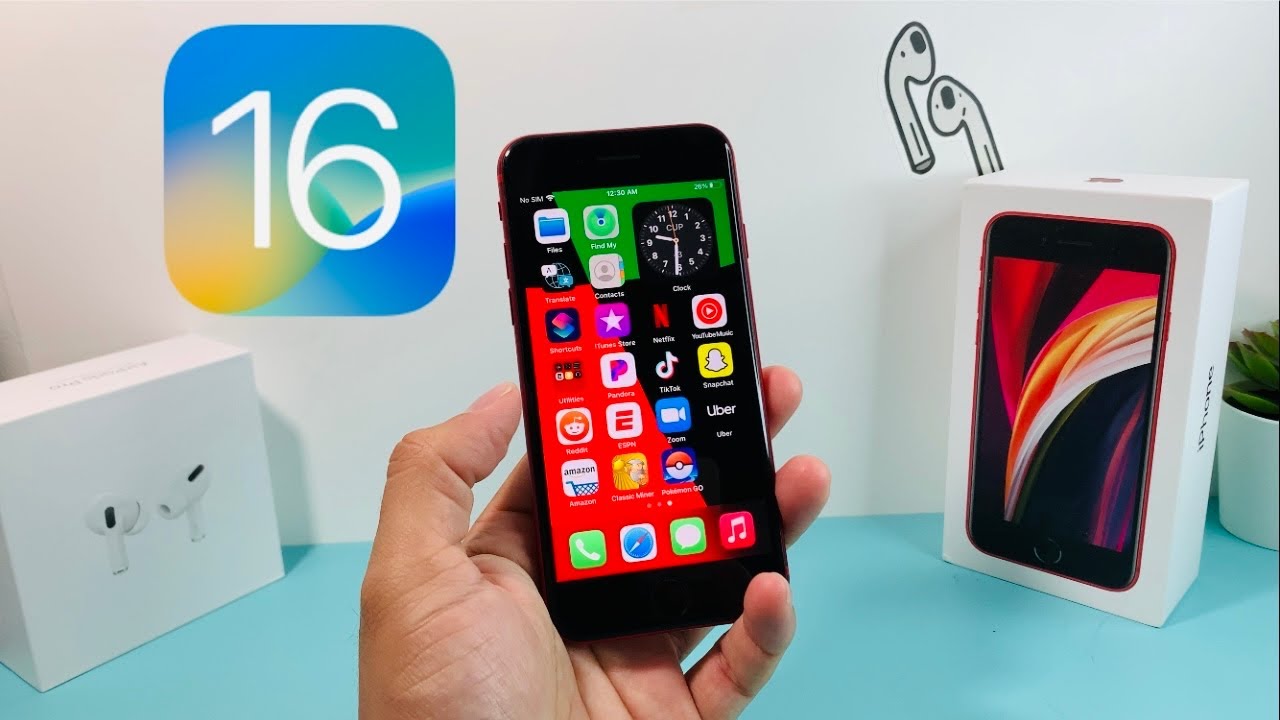 IOS 16 OFFICIAL On IPhone SE 2020 Review YouTube