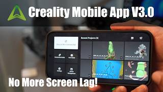 Creality Scan Mobile App V3.0 Review + Sermoon P1 Firmware Update Features screenshot 2