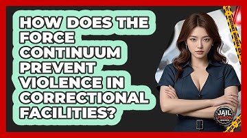 How Does The Force Continuum Prevent Violence In Correctional Facilities? - Jail & Prison Insider