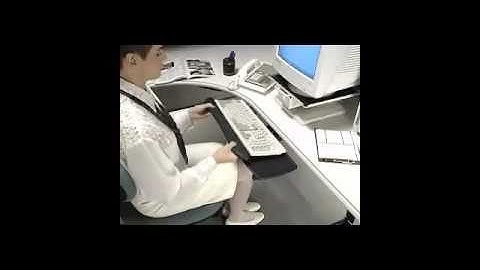 Featuring the Classic Under Desk Adjustable Keyboard Tray