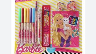 cute barbie stationery at home making 🥰🥰#youtube