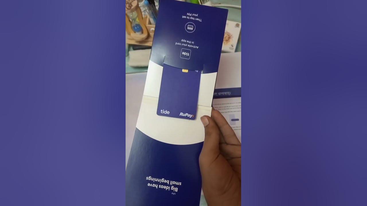 Tide Prepaid Card Unboxing How To Activate Atm Withdraw YouTube atm-card-activation-youtube