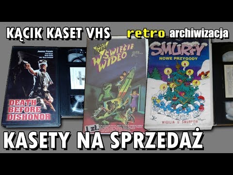 Smerfy, komedie i inne kasety VHS na sprzedaż! | Retro archiwizacja - odcinek 397