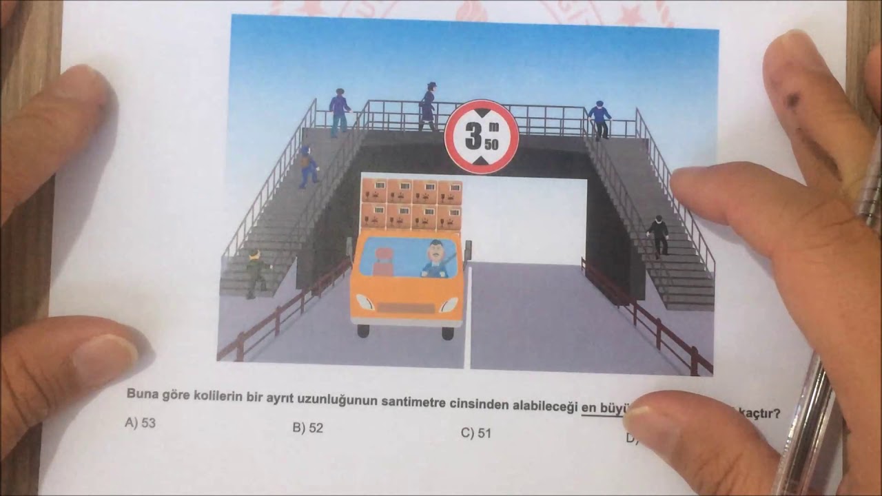 2018/2019 LGS MART AYI  MATEMATİK ÖRNEK SORULARI ÇÖZÜMÜ