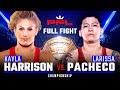 Full Fight | Kayla Harrison vs Larissa Pacheco 2 (Lightweight Title Bout) | 2019 PFL Championship