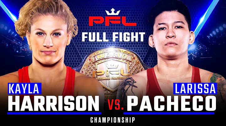 Full Fight | Kayla Harrison vs Larissa Pacheco 2 (...