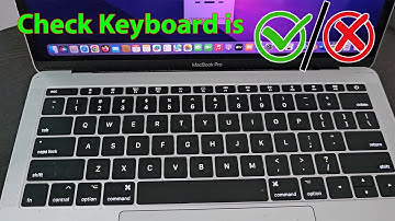 How to test keyboard on macbook pro/air