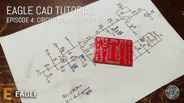 EFFECTS LAYOUTS - Eagle Tutorial Episode 4: Circuit Board Layout part 1