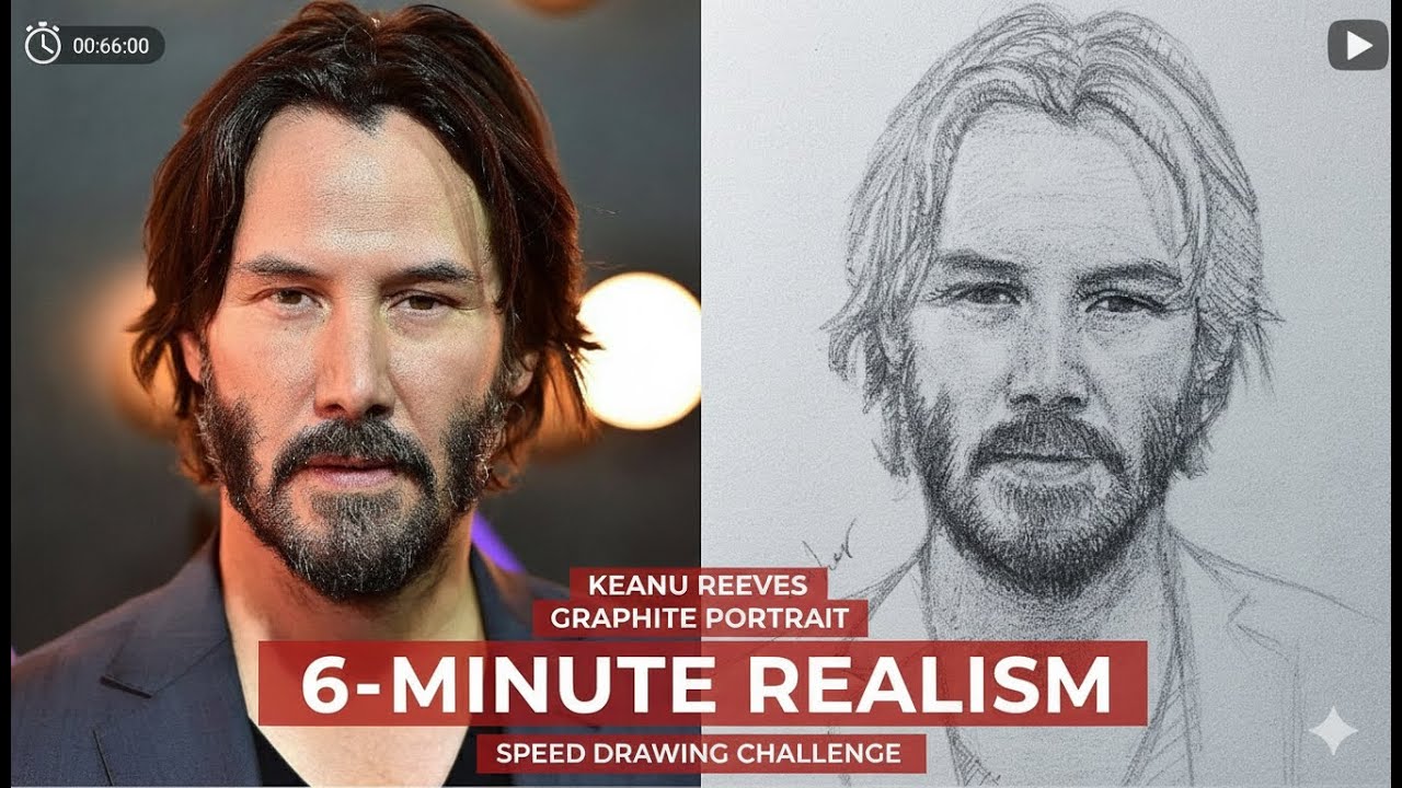 Draw Faces Super Fast! Realistic 6-Minute Drawing Technique” - YouTube