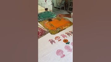 Mastering Mughal Elegance: Dholi & Floral Block Printing Art