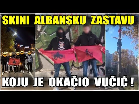 Patriotski izazov se širi Beogradom: Skini albansku zastavu koju je Vučić okačio!