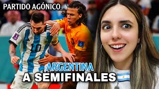 ARGENTINA 4 - PAISES BAJOS 3 *penales*| REACCIÓN desde el ESTADIO en QATAR, cuartos de final ⚽️