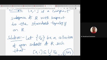 Lecture 37: Generalized Heine-Borel theorem