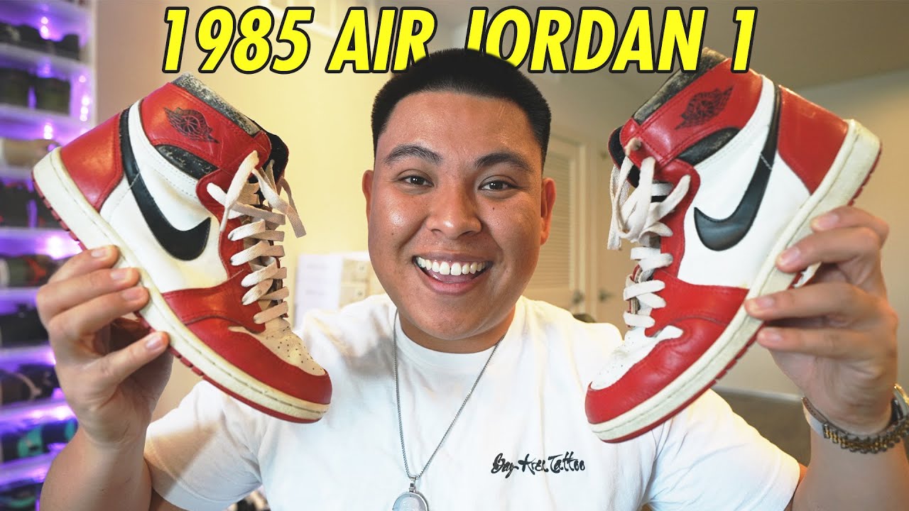 tøj Rundt om ribben 1985 Air Jordan 1 'Chicago' Review + On Feet! (37 YEARS OLD) - YouTube