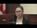 FSU Law Professor Murder Trial Day 9 Co-Defendant Katherine Magbanua Testifies Part 4