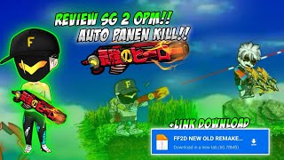 GAME FF2D‼️REVIEW SG 2 OPM AUTO PANEN KILL!! || MINI MILITIA MOD FREEFIRE