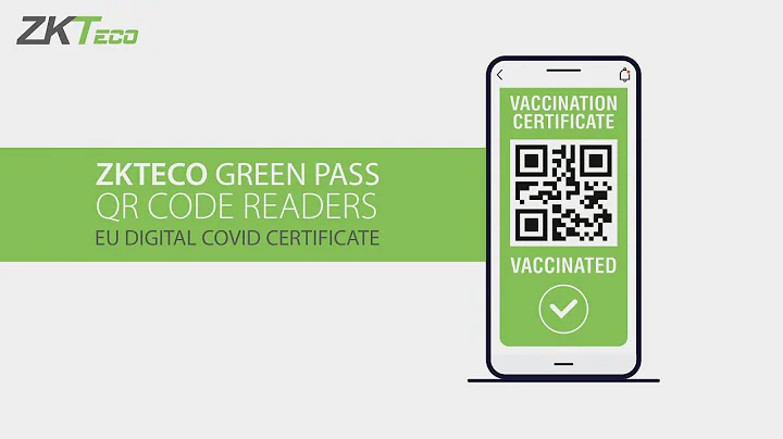 Green Pass QR Code Reader | EU Digital COVID Certificate | ZKTeco Europe