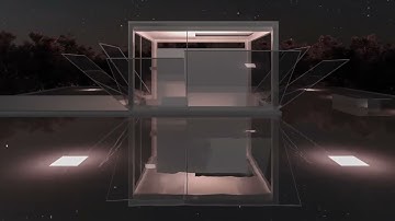 Virtual residence by digital artist Andrés Reisinger for The Row, a real estate metaverse community