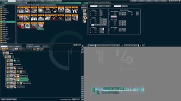 Design of a music channel vizrt template