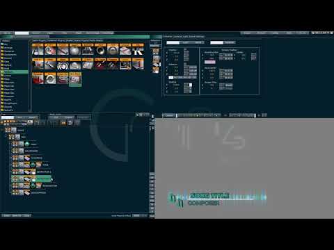 Design of a music channel vizrt template