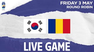 LIVE | Korea vs. Romania | 2024 IIHF Ice Hockey World Championship | Division I - Group A