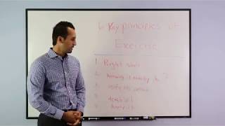 6 key principles of exercise