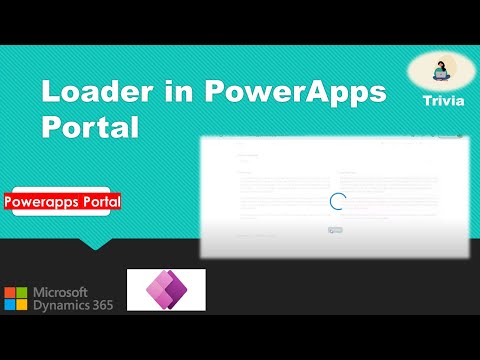 Loader in PowerApps Portal