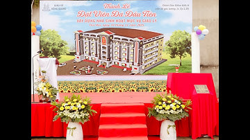 THÁNH LỄ ĐẶT VIÊN ĐÁ NHÀ MỤC VỤ VÀ CUNG HIẾN THÁNH ĐƯỜNG GX  DO CHA GIUSE NGUYỄN NĂNG CHỦ SỰ