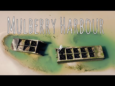 Mulberry Harbour wreck, Thorpe Bay, Southend-on-Sea