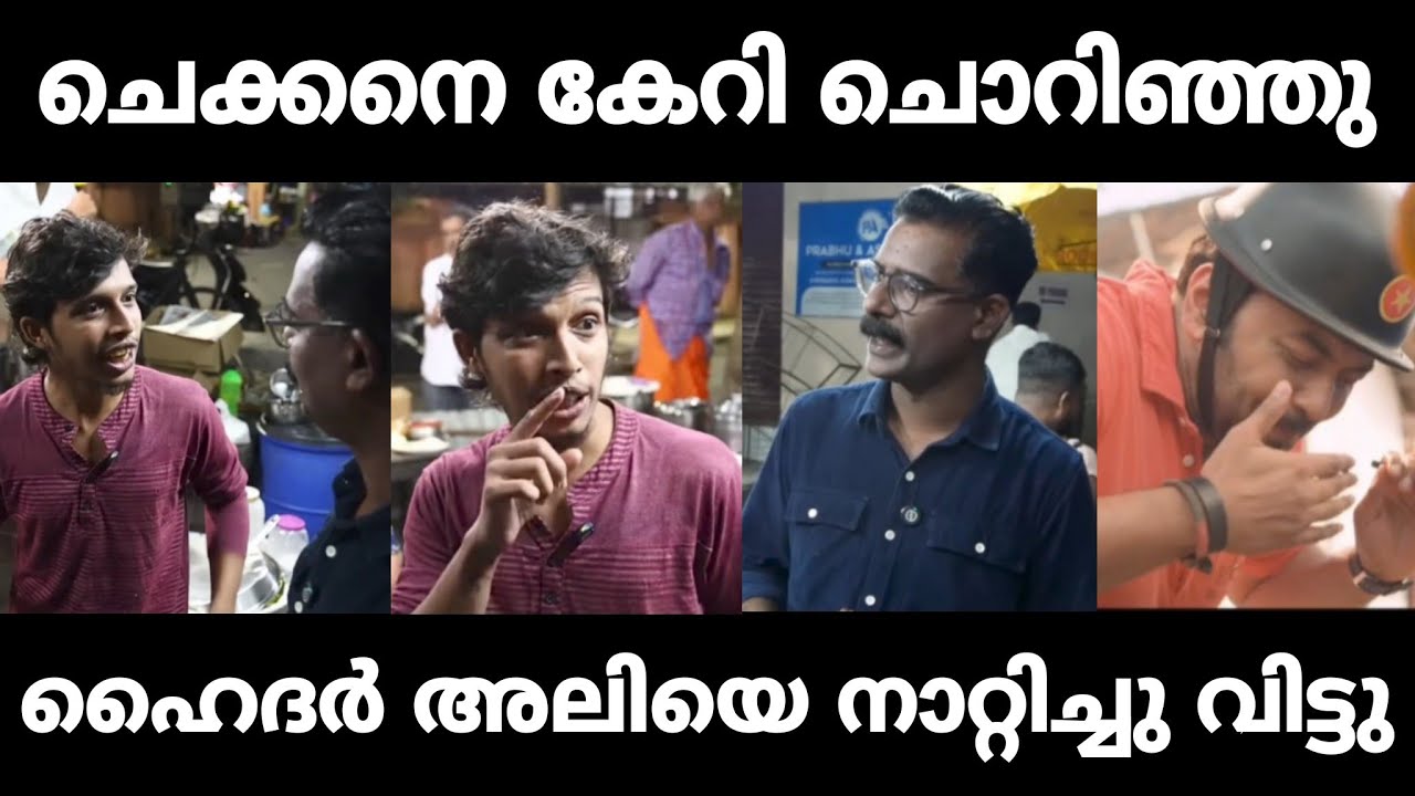 ഹൈദരലിക്ക് കണക്കിന് കിട്ടി«--- 🤣 Govind Pai Vs Haider Ali | Govind Pai Interview Troll Malayalam