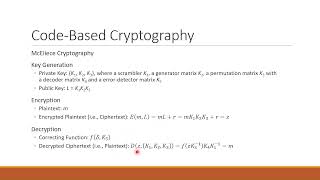ICONS2026 – Paper 000033 – PQCMC: Post-Quantum Cryptography McEliece-Chen Implicit Certificate Sche…