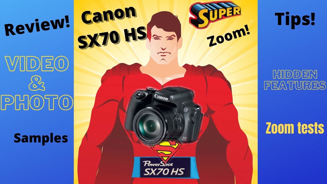 Canon SX70HS A real super SUPER Zoom! - YouTube