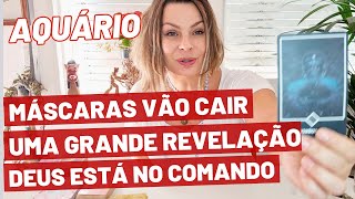 AQUÁRIO ♒️ EMOCIONANTE REVELAÇÃO!!! MÁSCARAS VÃO CAIR! DEUS ESTÁ TRAZENDO UMA GRANDE LIBERTAÇÃO!